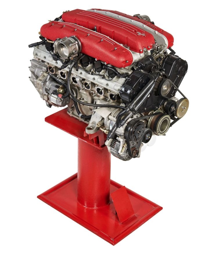 Ferrari 612 Scaglietti V12 Engine 1