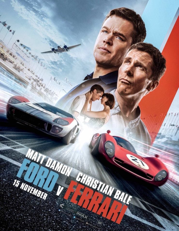 Ford v Ferrari Movie Poster