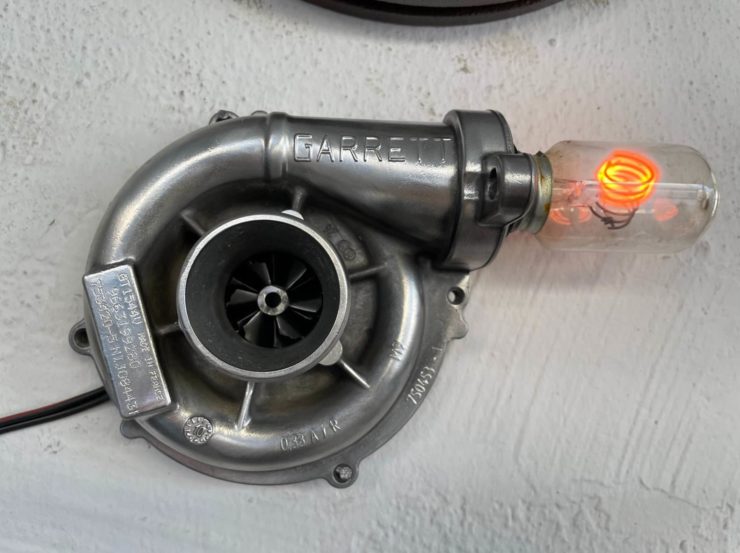 Garrett Turbocharger Wall Lamp