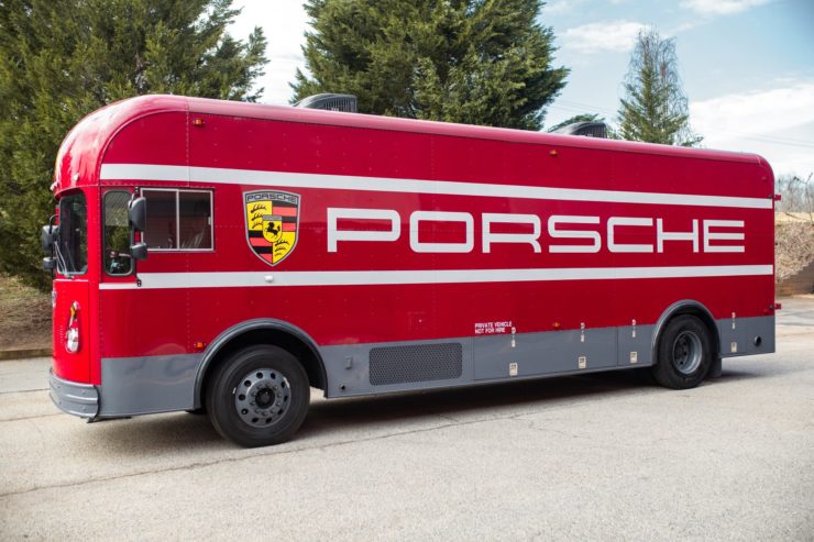 Gillig Model 590 Porsche Race Car Hauler 11