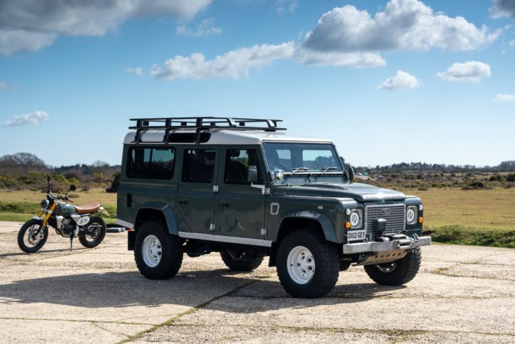 Land Rover Defender And Fantic Caballero Scrambler 1