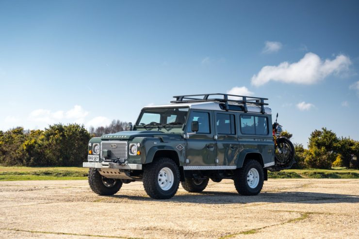 Land Rover Defender And Fantic Caballero Scrambler 10