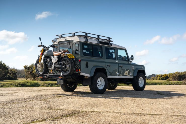 Land Rover Defender And Fantic Caballero Scrambler 15