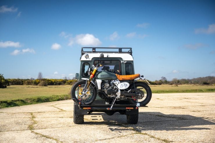 Land Rover Defender And Fantic Caballero Scrambler 6