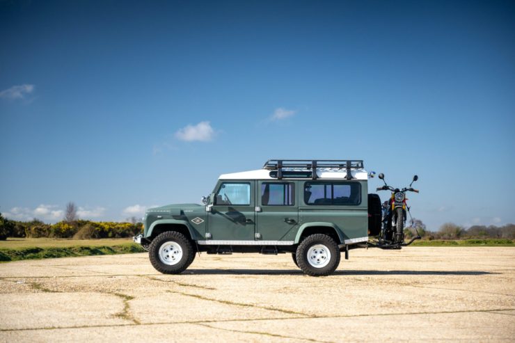 Land Rover Defender And Fantic Caballero Scrambler 9