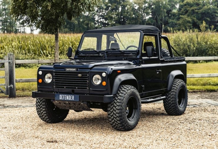 A Custom Land Rover Defender With A Factory-Fitted 3.5 Liter V8