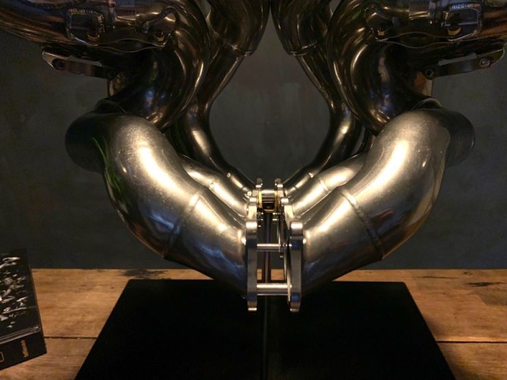 Sauber C32-Ferrari Exhaust Sculpture 7