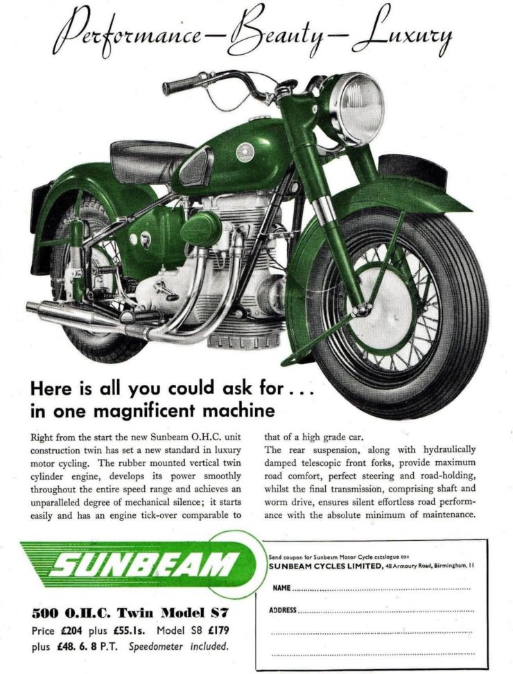 Sunbeam S7 De Luxe