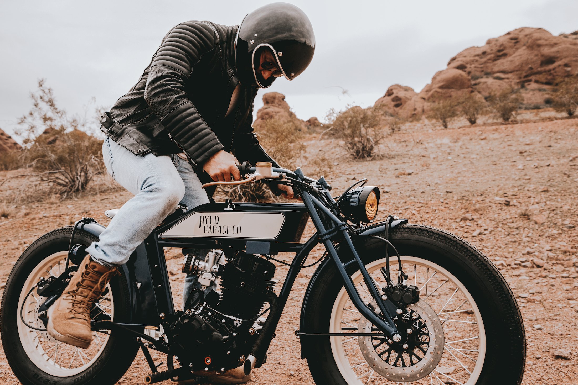 The Black Arrow Wild & Free Motorcycle Jacket