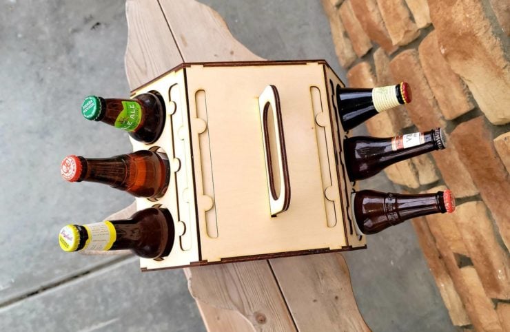 Build It Yourself V8 Beer Caddy 5