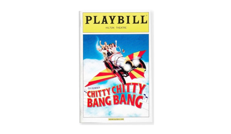 Chitty Chitty Bang Bang Broadway Playbill