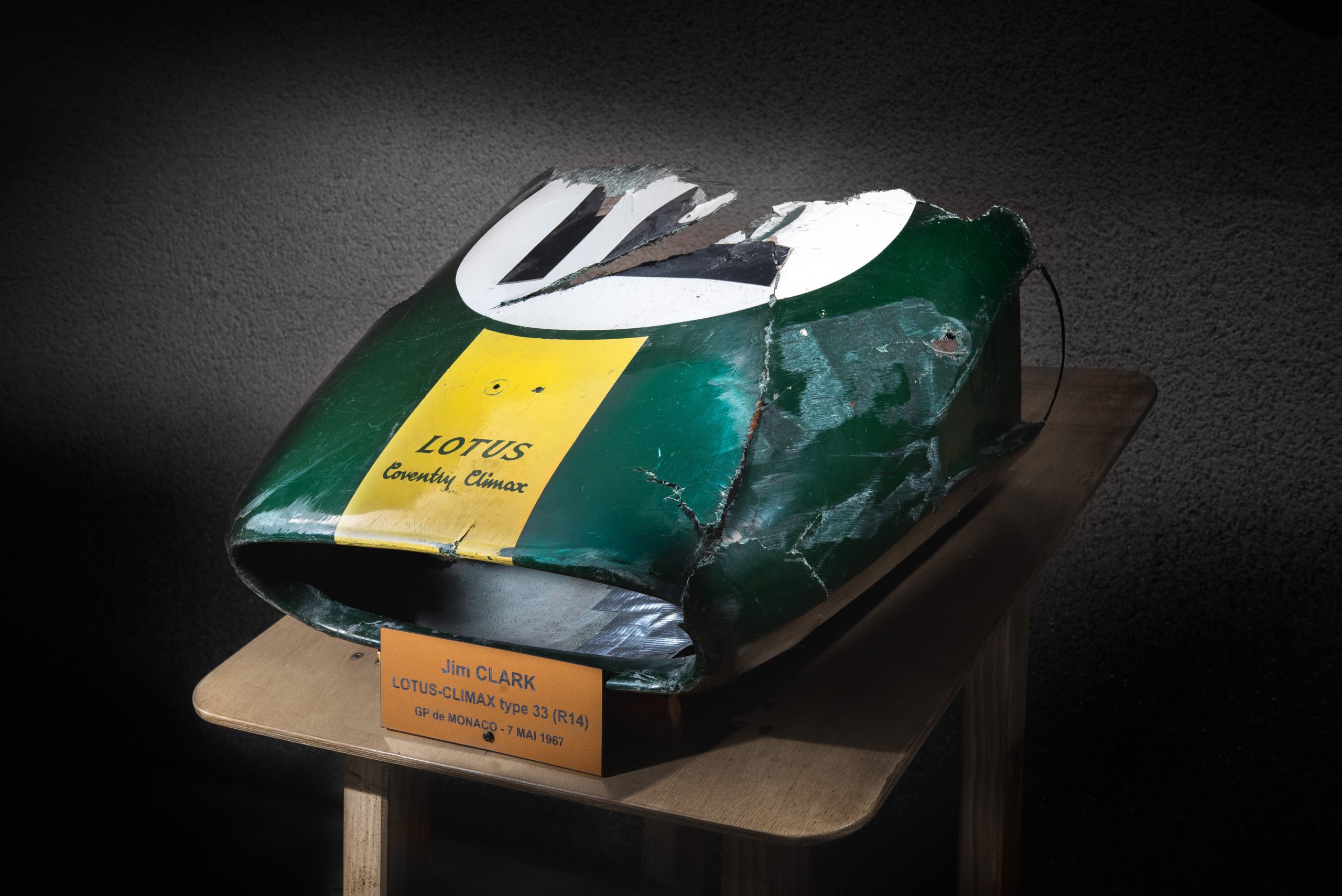For Sale: Jim Clark’s Salvaged Lotus 33 Nose Cone via @Silodrome