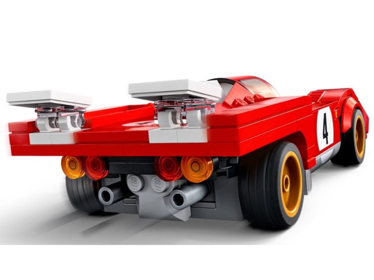 Lego Speed Champions 1970 Ferrari 512 M Back