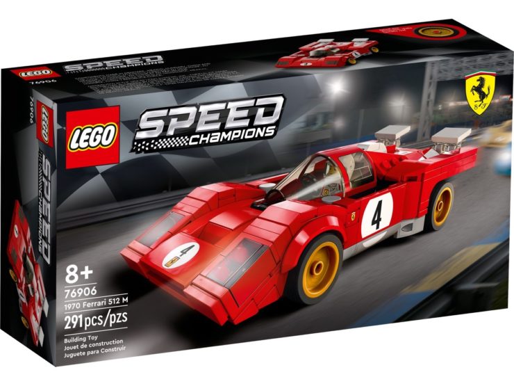 Lego Speed Champions 1970 Ferrari 512 M Box