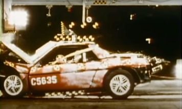 Pontiac Fiero Crash Test