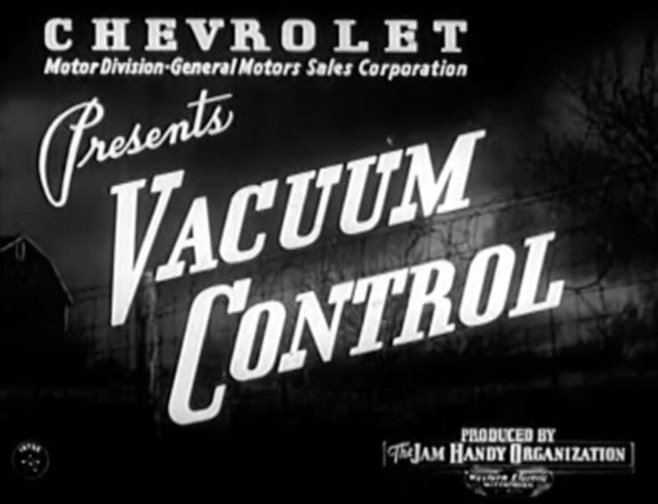 Vacuum Control Chevrolet Gearshift – 1938 Film