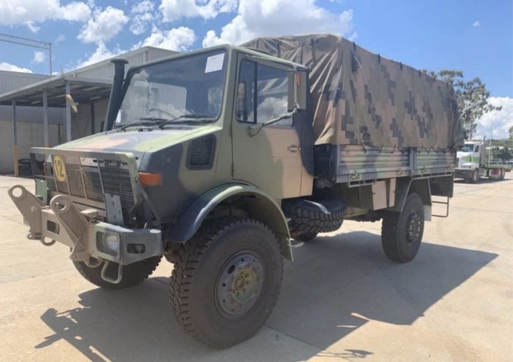 Australian Army Unimog 4