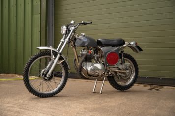 For Sale: An Original Cheney Triumph ISDT Specification Racer