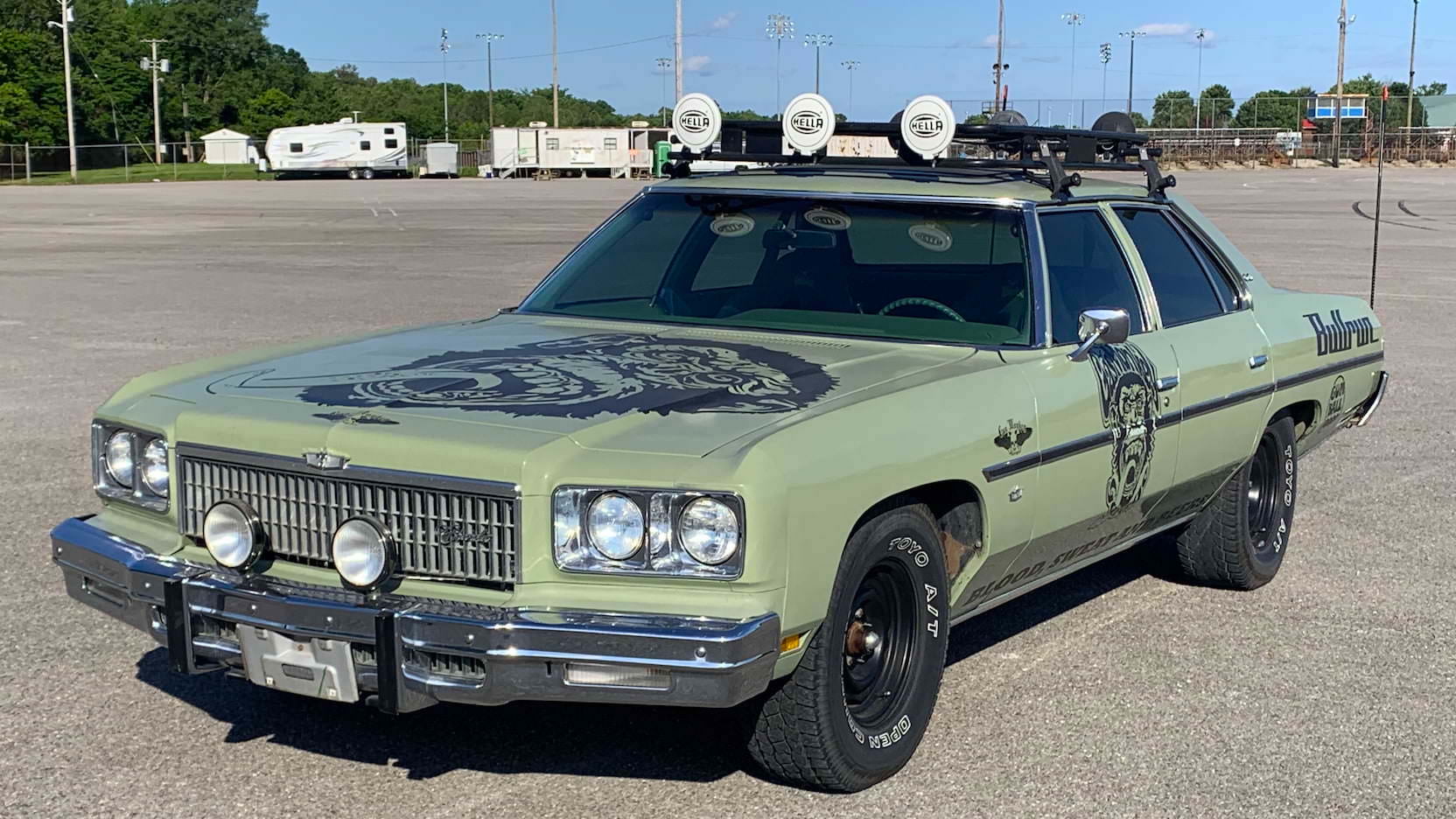 For Sale The 1976 Chevrolet Impala Built By Gas Monkey Garage