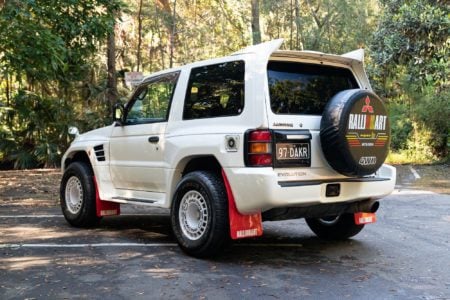 There's A Mitsubishi Pajero Evolution 