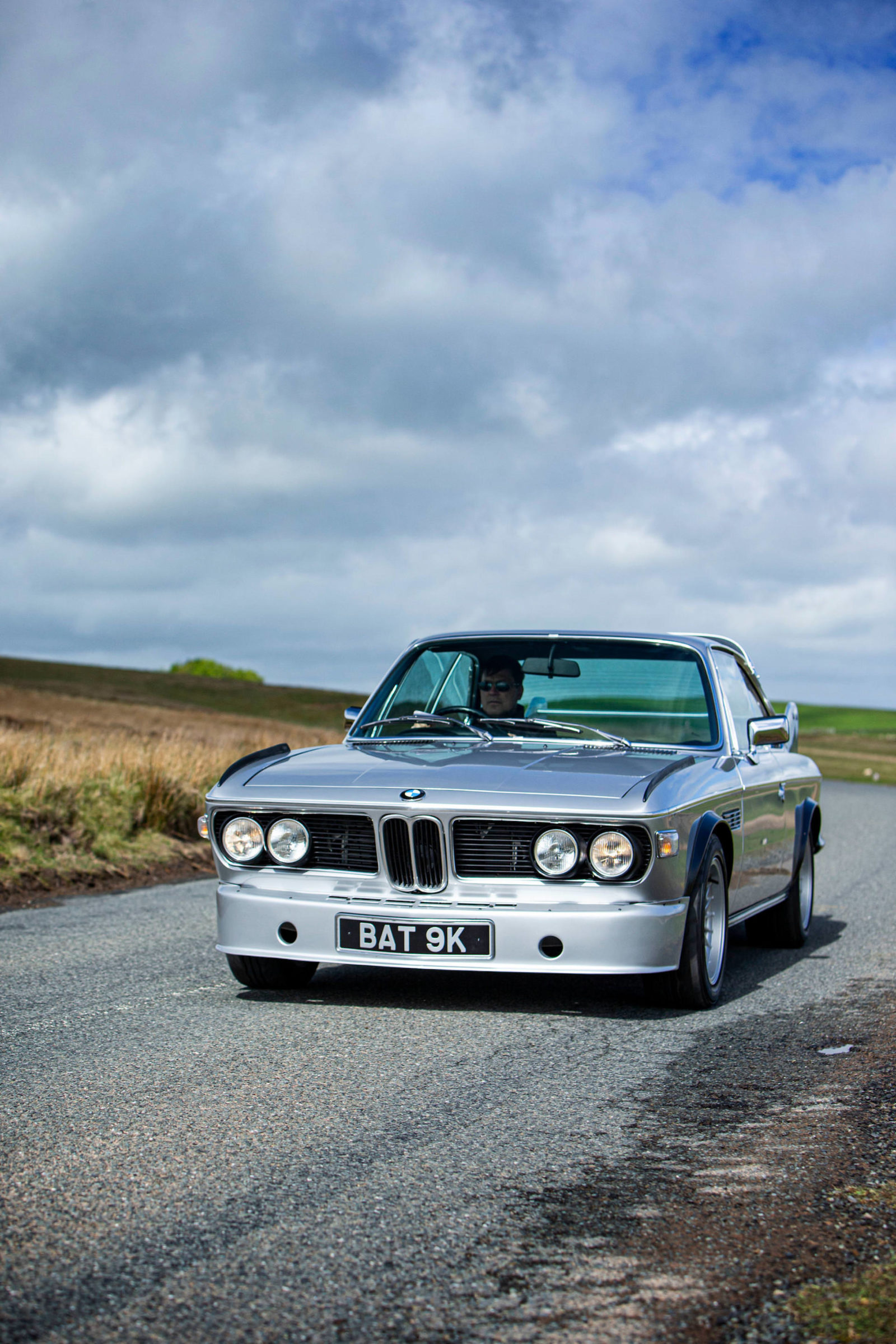 For Sale: A Tesla Powered 1975 BMW 3.0 CSi "Batmobile"
