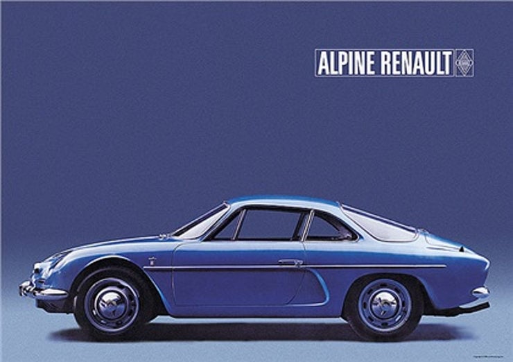 Alpine A110 sports car