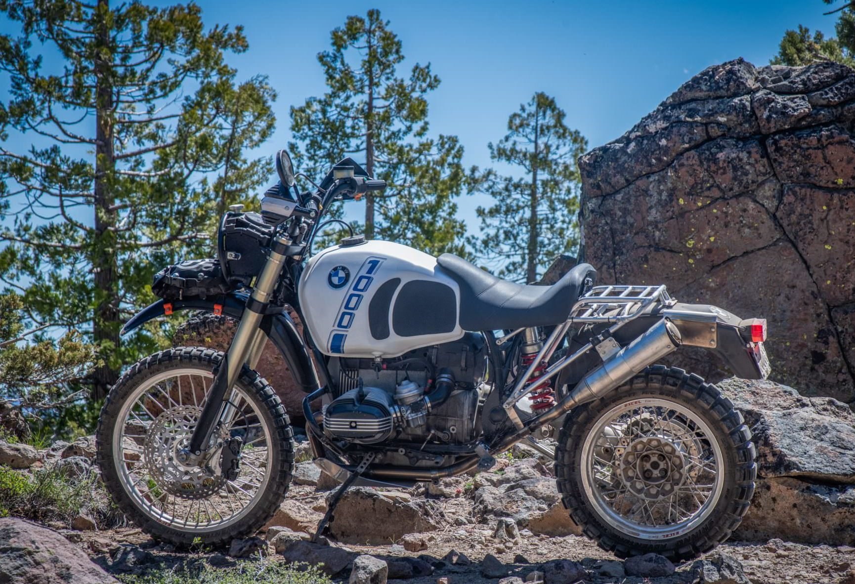 Custom BMW R100GS Motorcycle