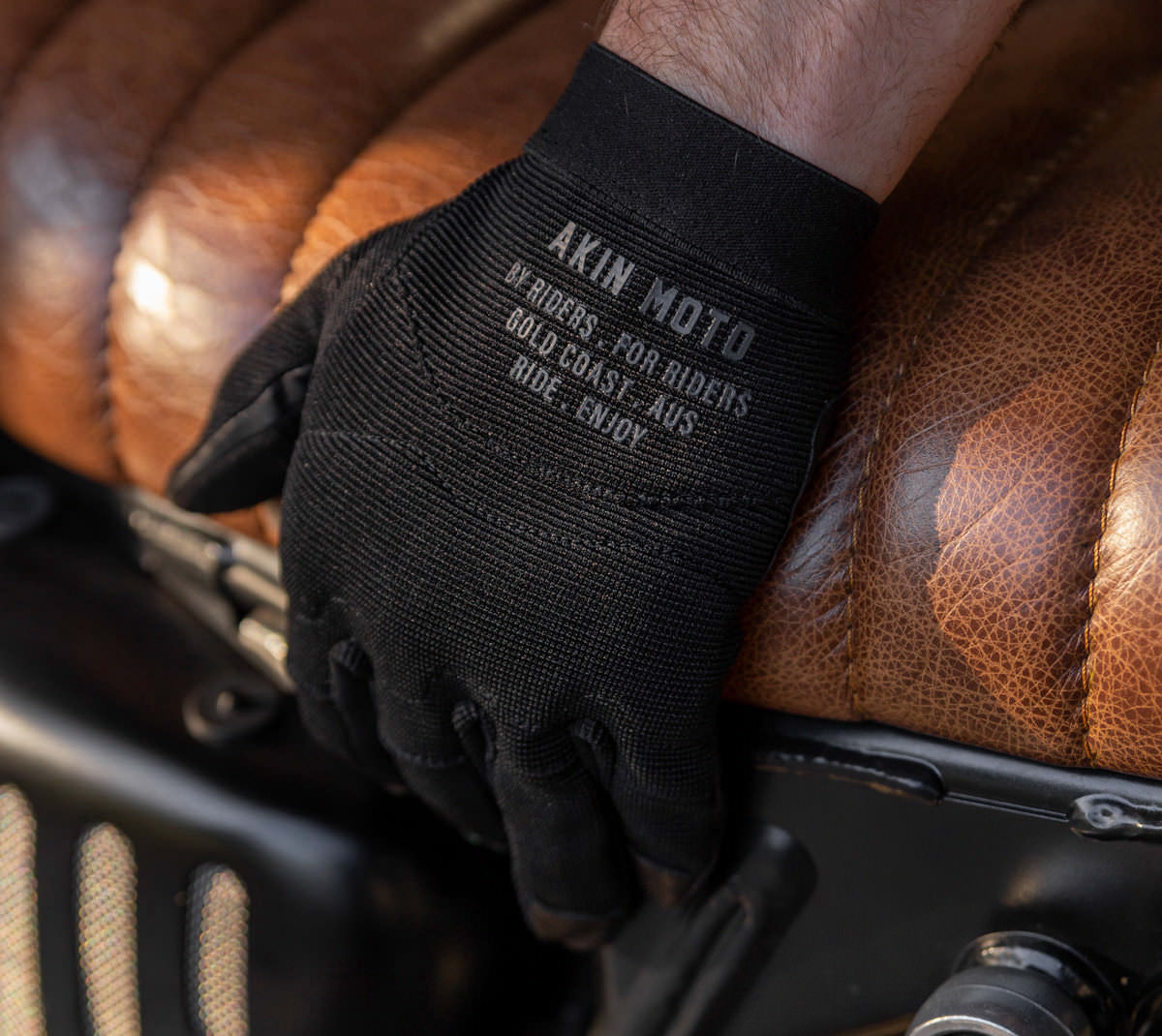 The New Grenade Motorcycle Gloves from Akin Moto