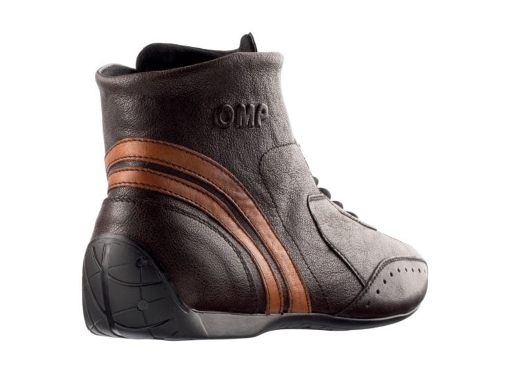 OMP Carrera Mid-Cut Racing Shoes Back