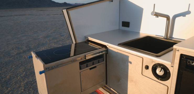 Polydrop Teardrop Camper Kitchen 3