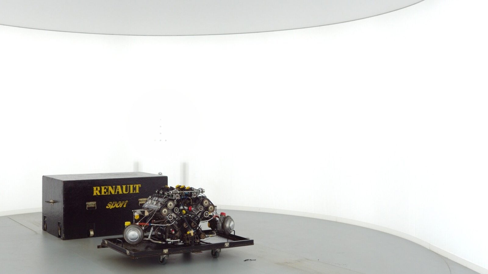 There's An Original Unused 1985 Renault EF-Type Formula 1 Engine For Sale