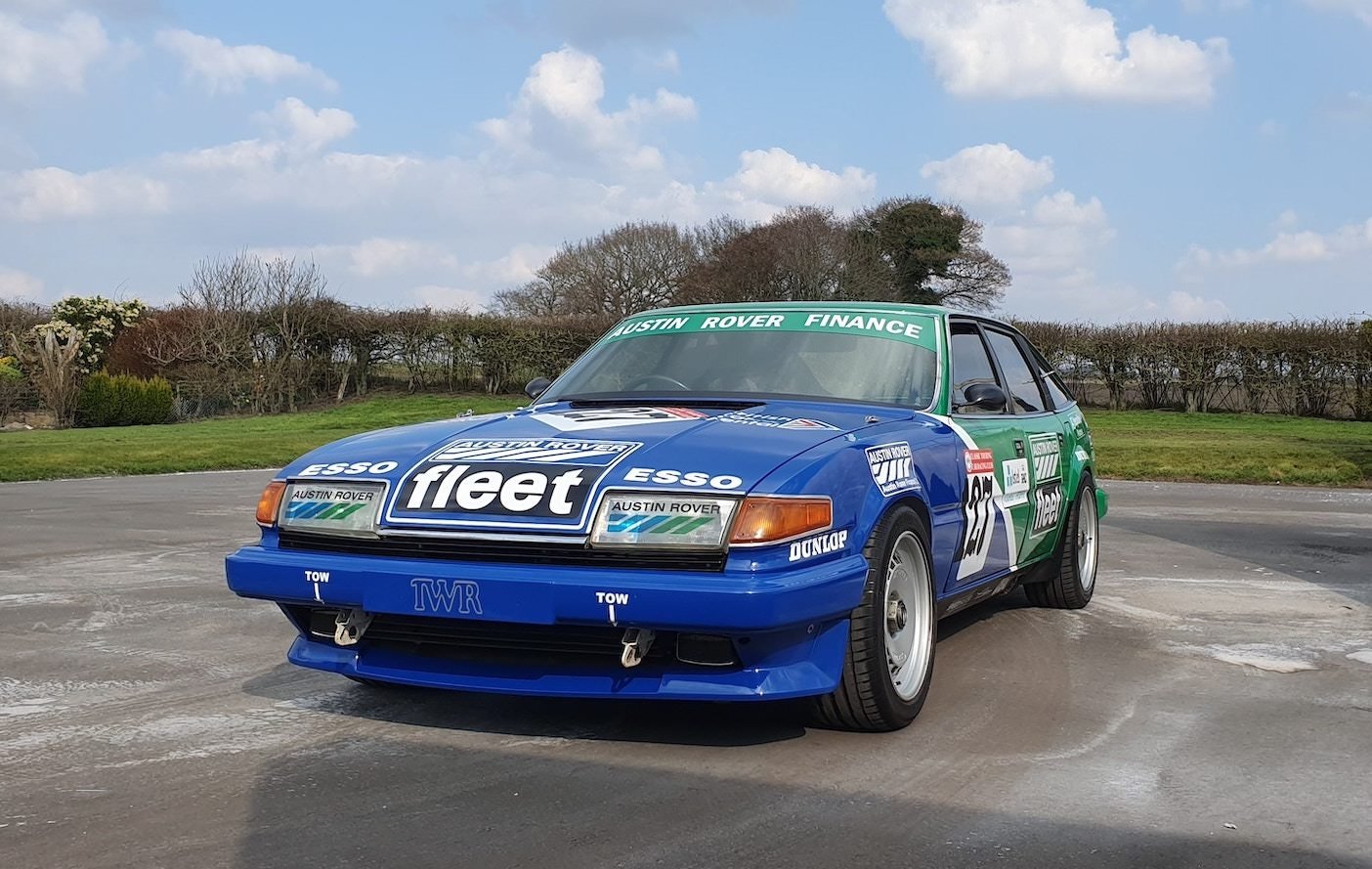 There’s A Rover Vitesse SD1 TWR Group A Spec Touring Car For Sale via @Silodrome