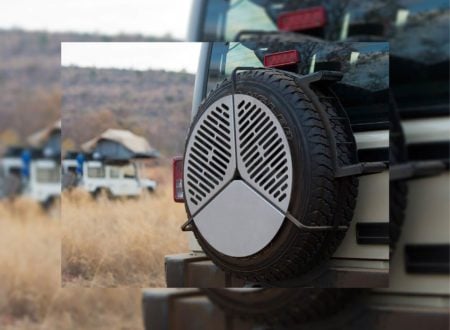 Spare Tire Mount BBQ Grate By Front Runner Outfitters Hero