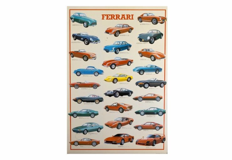 Vintage Ferrari Poster 2