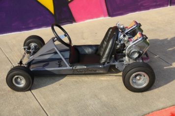 A Vintage Twin-Engined 1962 Bug Scorpion Go Kart