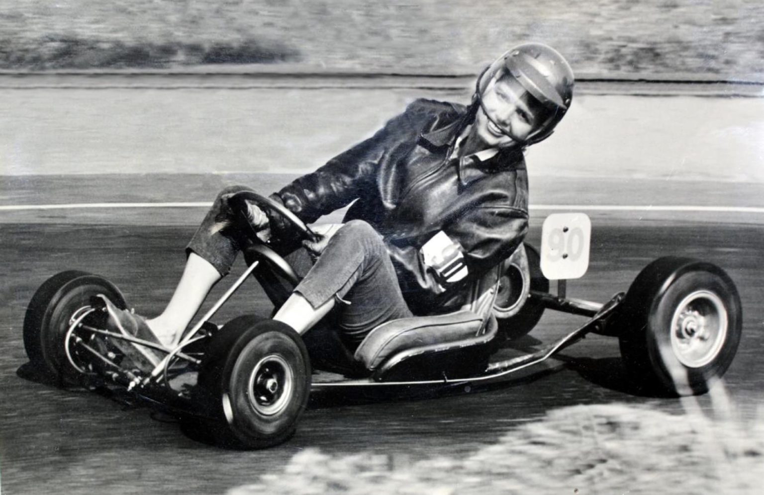 A Vintage Twin-Engined 1962 Bug Scorpion Go Kart