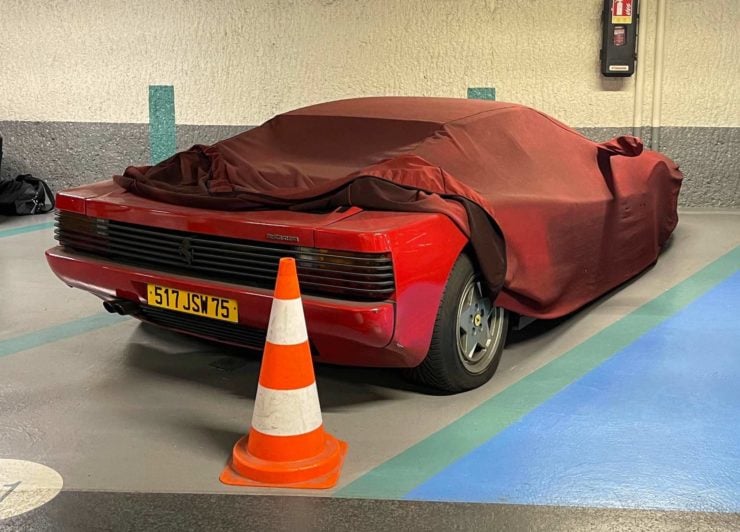 Abandoned In A Parking Lot: A 1989 Ferrari Testarossa