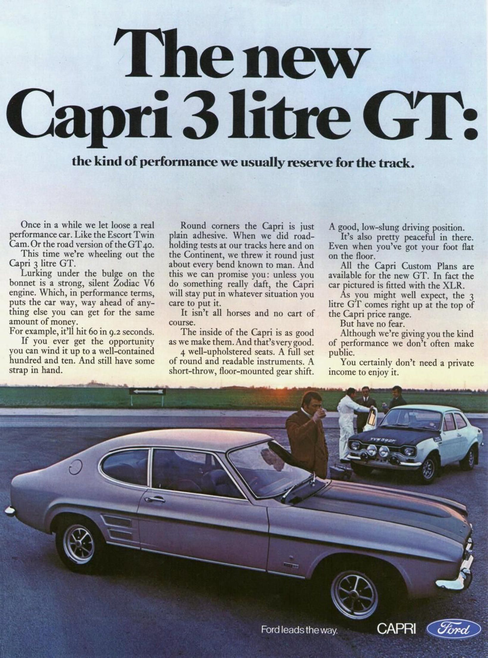 1972 Ford Capri - the only one of its kind - with just one owner