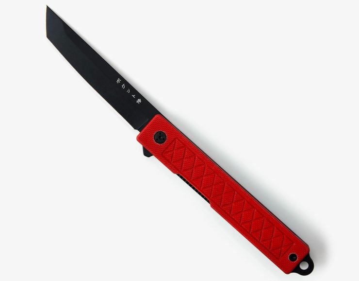 Full-Sized Pocket Samurai Folding Knife By StatGear 5