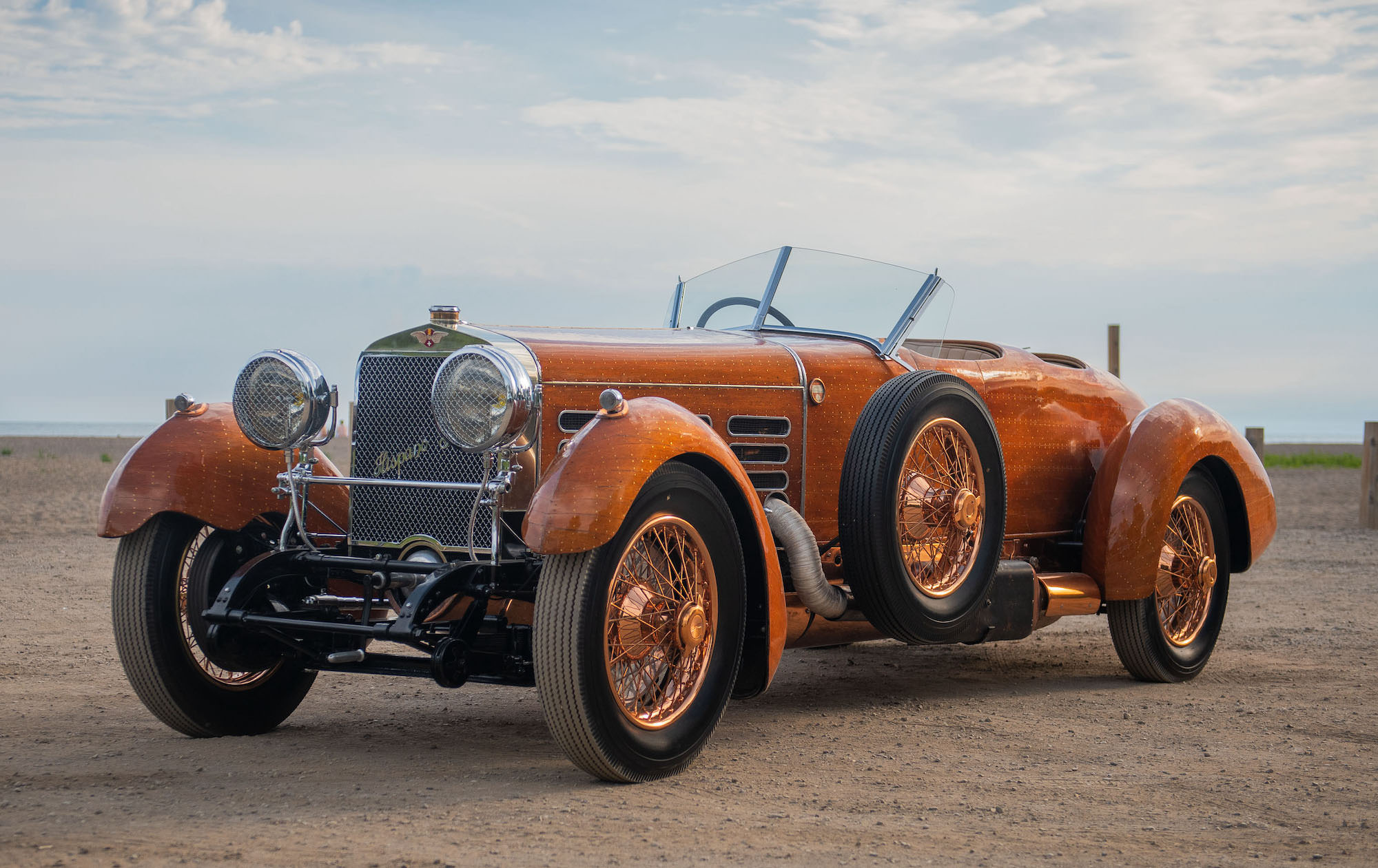 Hispano-Suiza H6C Tulipwood Torpedo