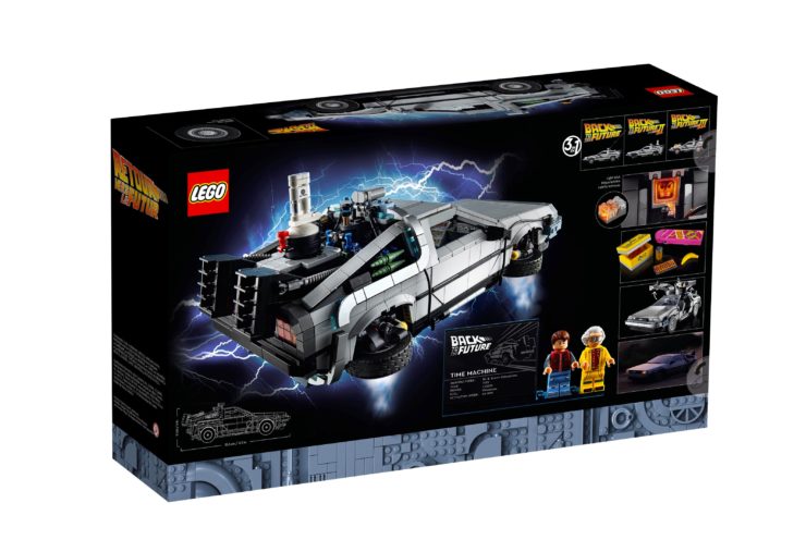 LEGO Back to the Future Time Machine DeLorean DMC-12 4