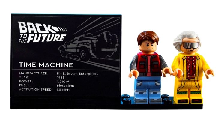LEGO Back to the Future Time Machine DeLorean DMC-12 6