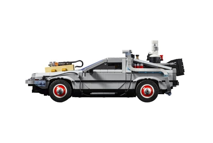 LEGO Back to the Future Time Machine DeLorean DMC-12 9