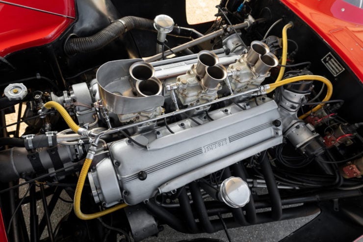 Ferrari 410S racing car Lampredi V12 engine