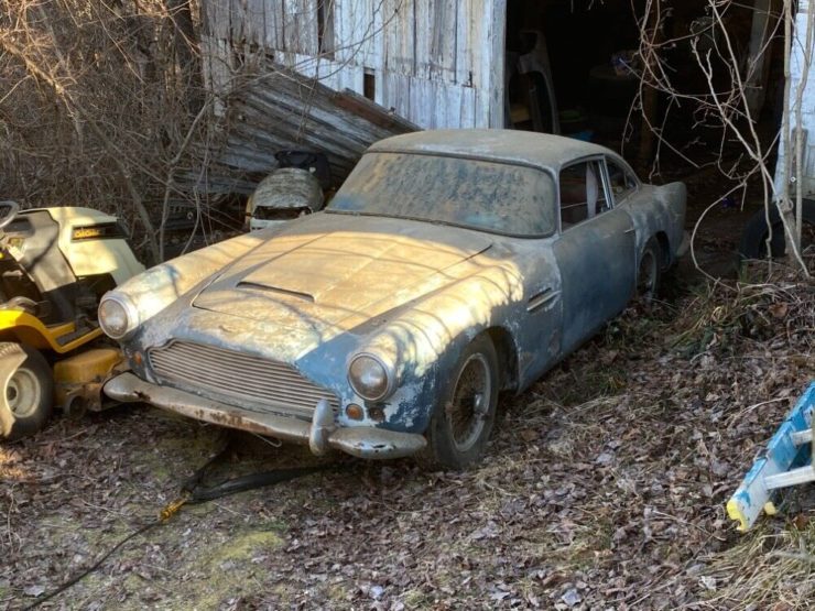 Aston Martin DB4 Barn Find