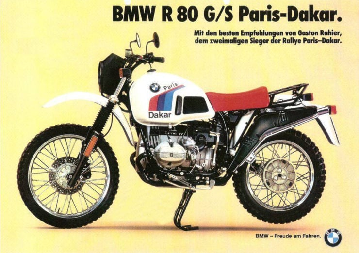 BMW R80GS Adventure Motorcycle