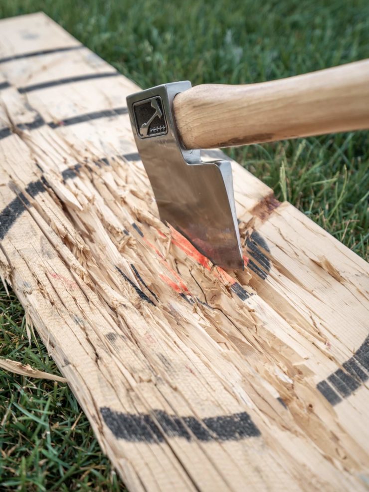 Butcher Throwing Axe From The World Axe Throwing League WATL 6