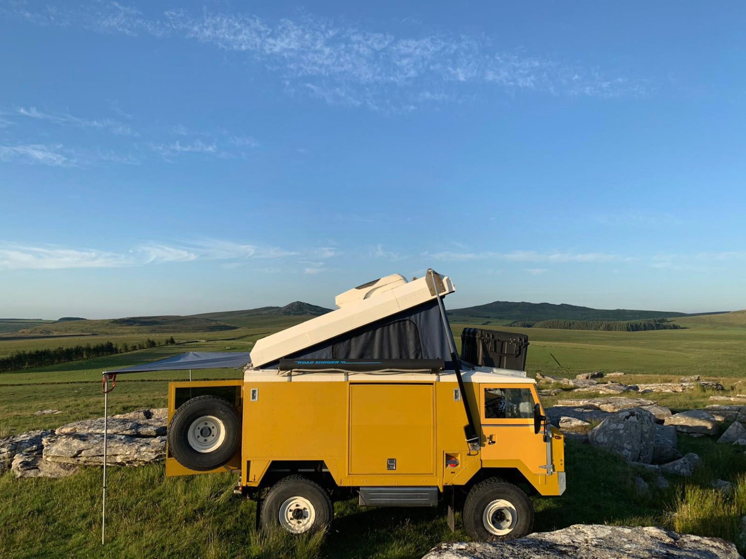 For Sale: A Rare Land Rover 101 Forward Control 4x4 Camper