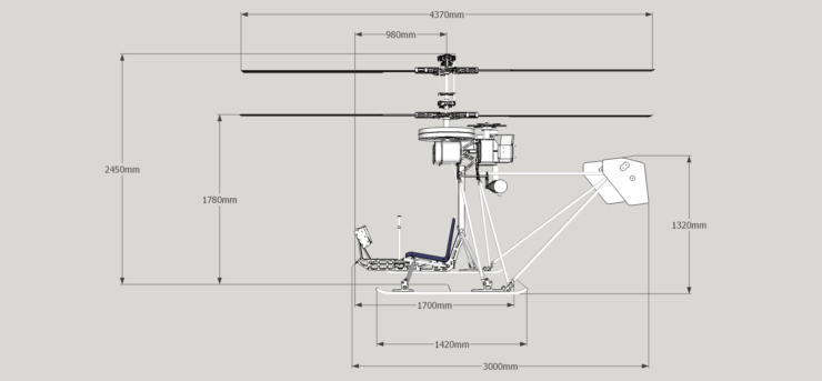 Mirocopter SCH-2A Ultralight Helicopter 13