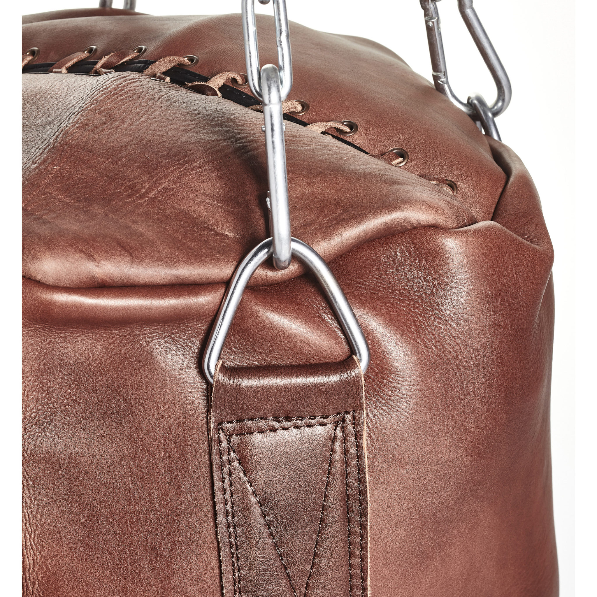 The Retro Heritage Heavy Leather Punching Bag By MVP